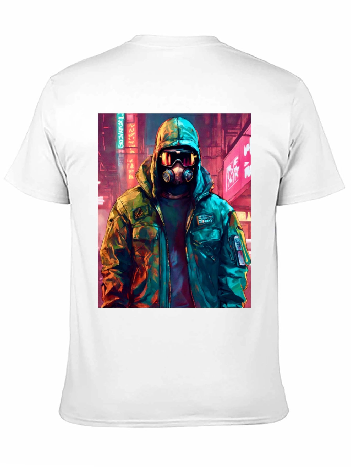 Cyberpunk Gas Mask T-Shirt
