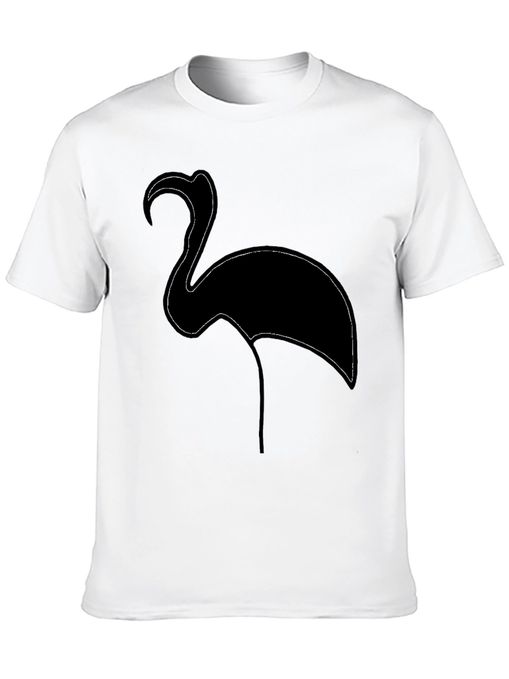 Black Flamingo Graphic T-Shirt for Men