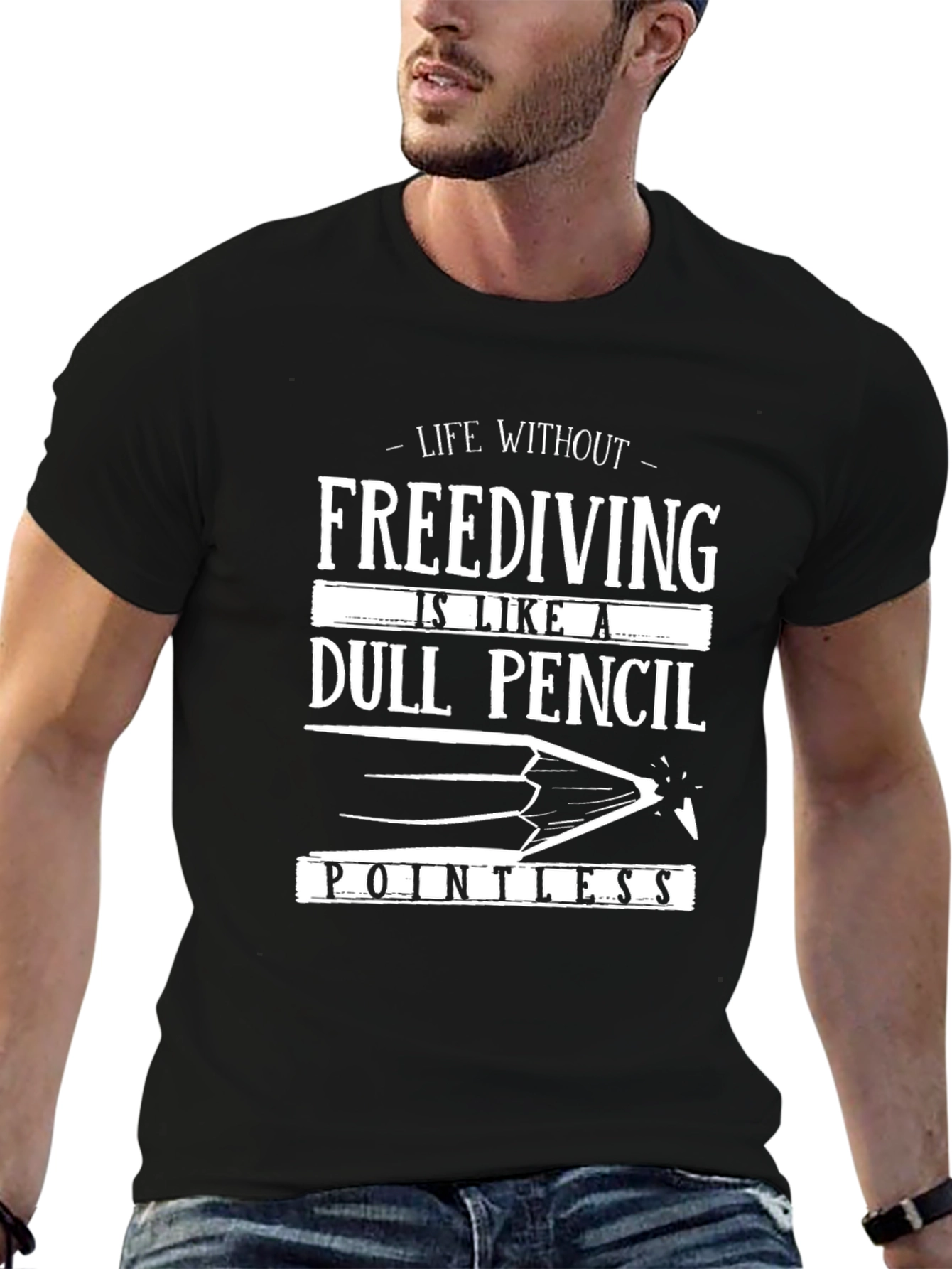 Freediving T-Shirt - Life Without Freediving