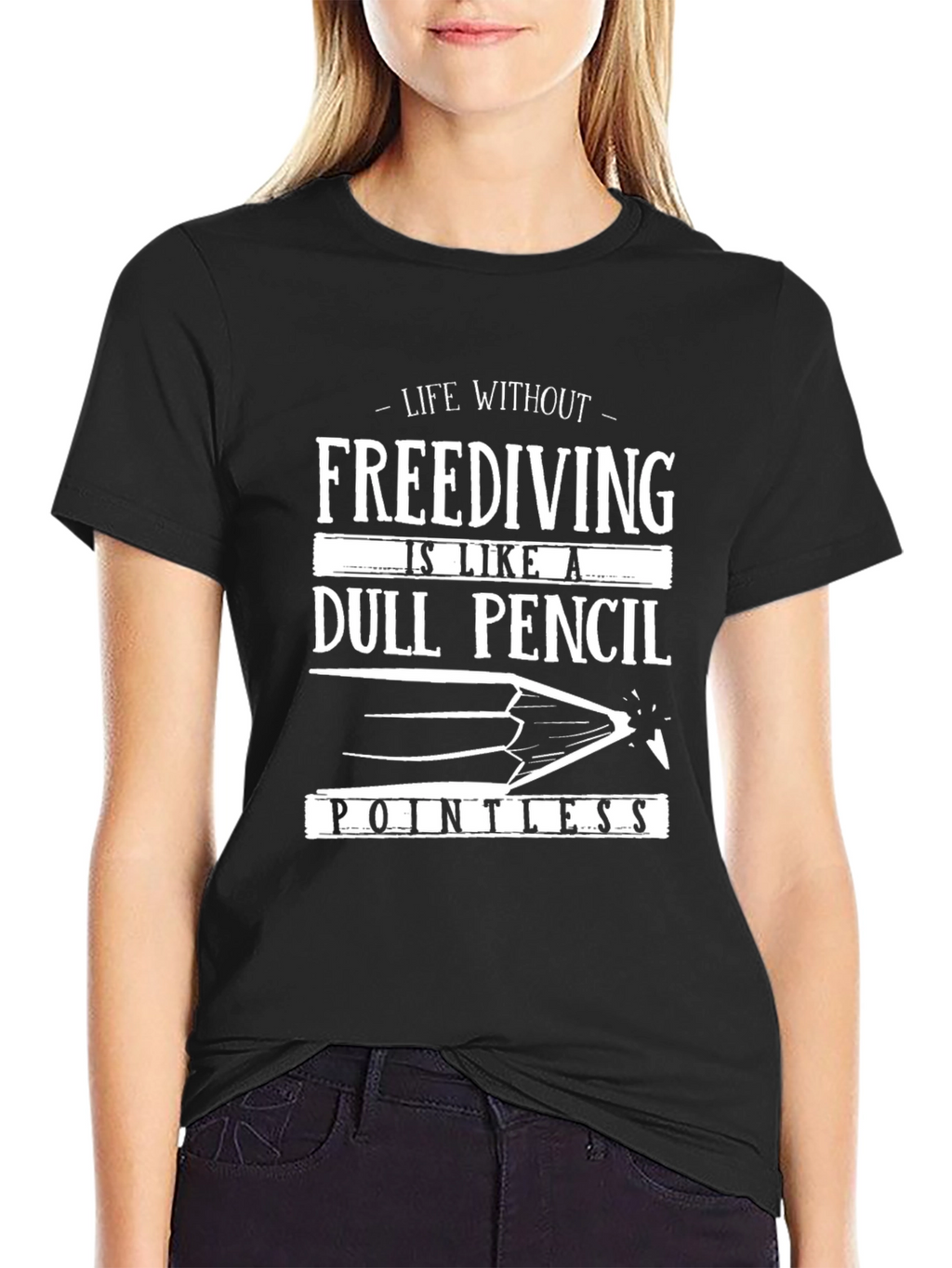 Freediving T-Shirt - Life Without Freediving