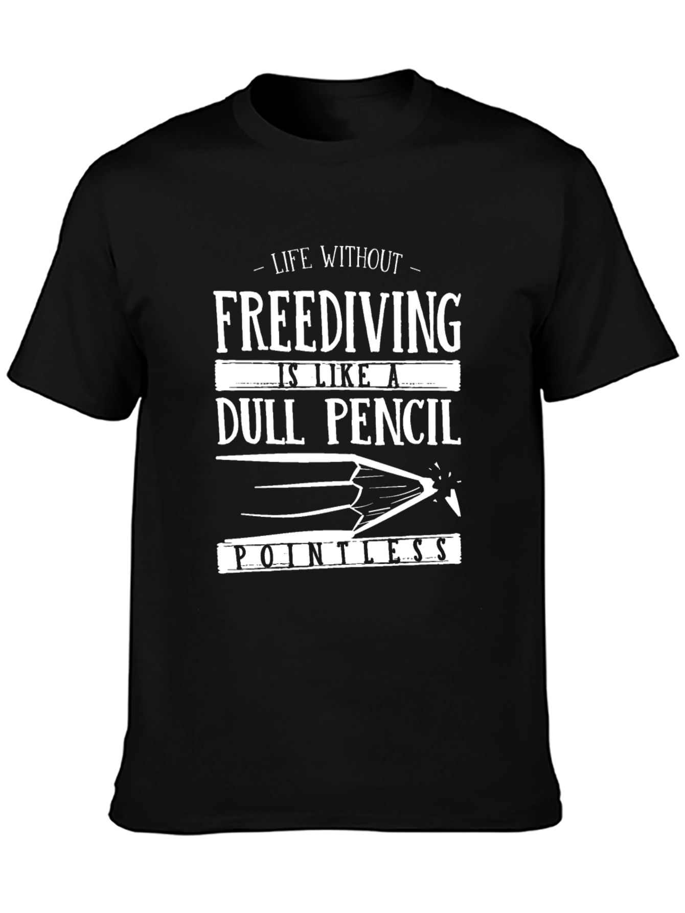 Freediving T-Shirt - Life Without Freediving