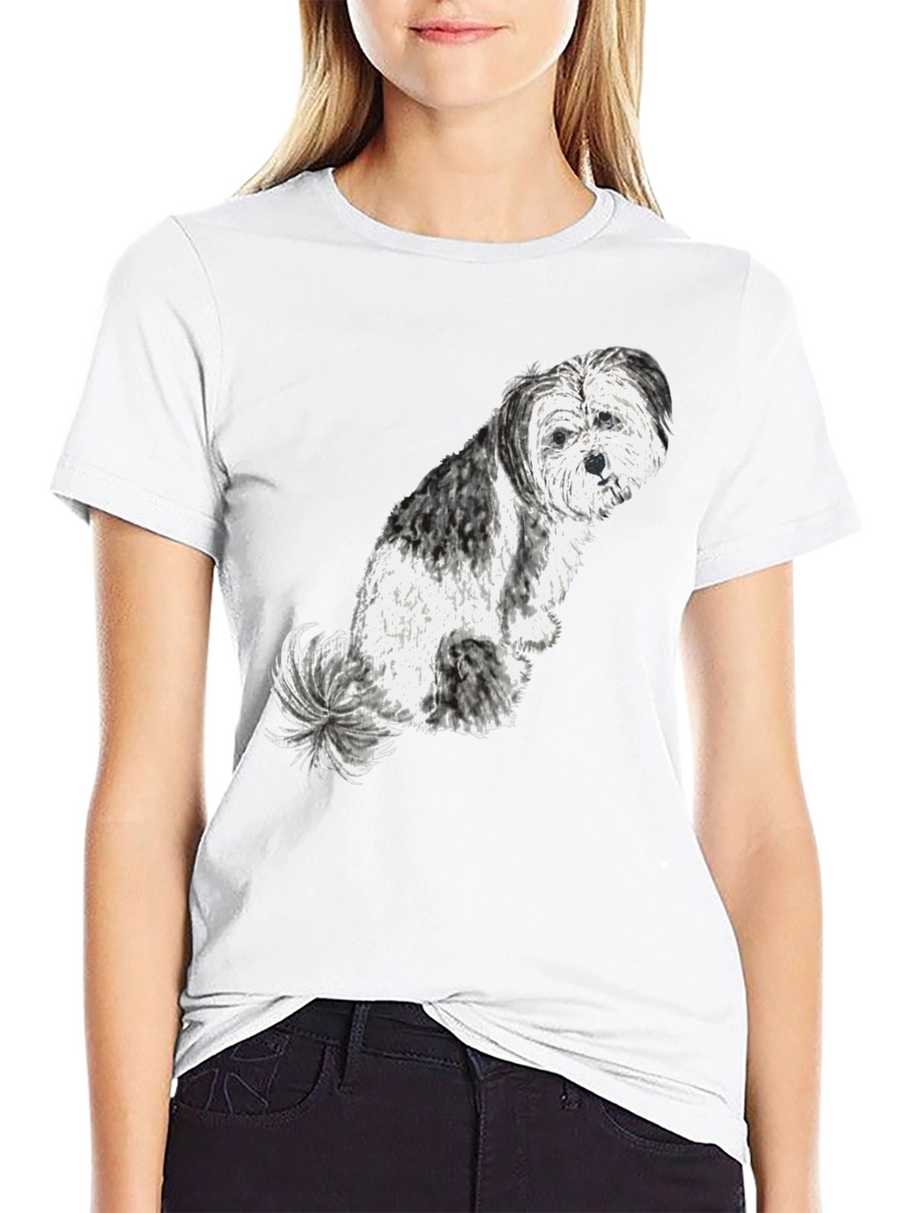 Dog Lover Tee - Cute Shih Tzu Graphic T-Shirt