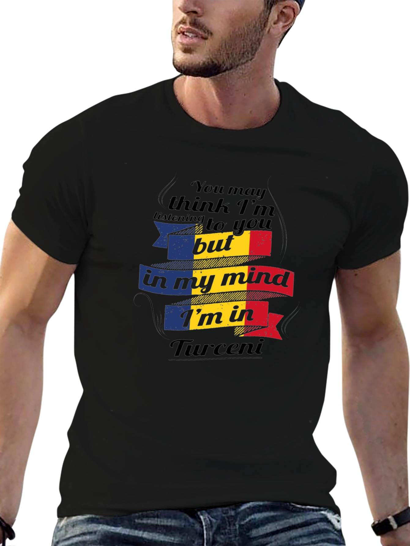 Turceni Mind T-Shirt - Novelty Flag Tee