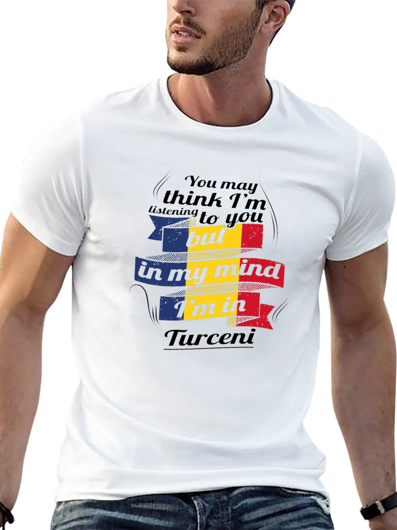 Turceni Mind T-Shirt - Novelty Flag Tee