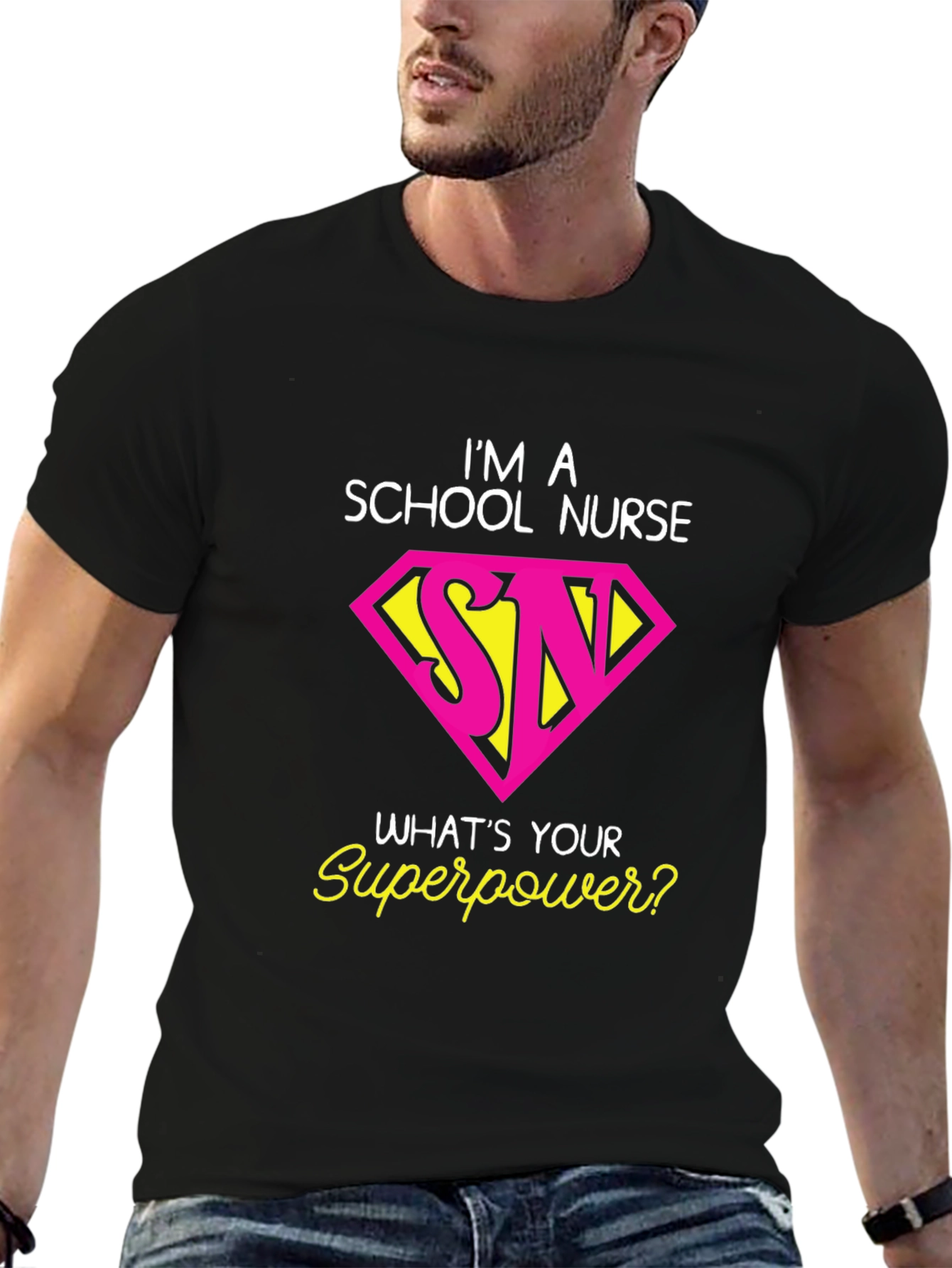 School Nurse Superpower T-Shirt