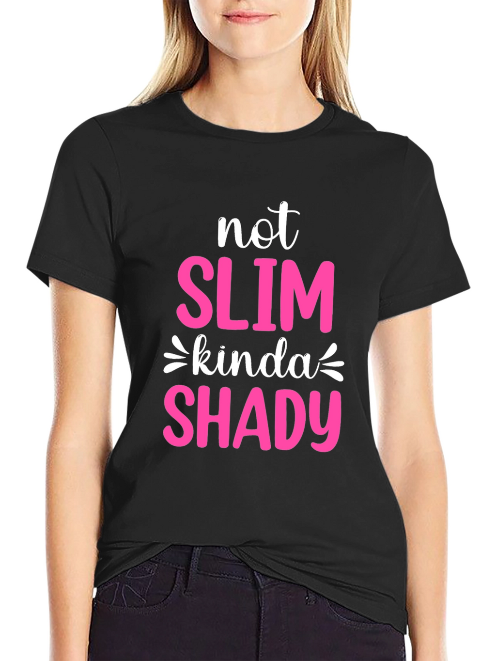 Not Slim Kinda Shady Graphic Tee