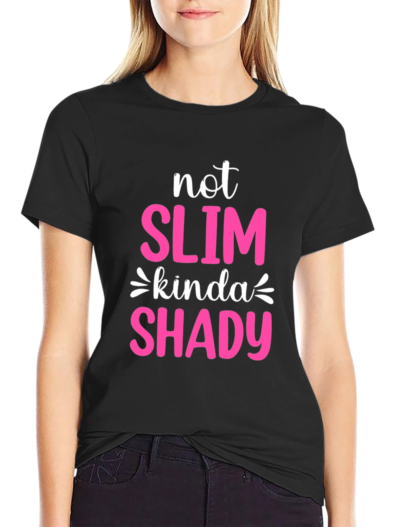Not Slim Kinda Shady Graphic Tee
