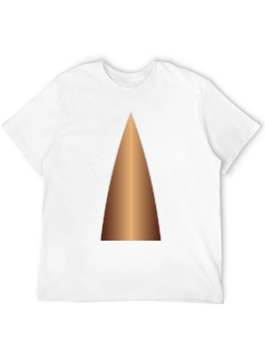 Gradient Cone Graphic Tee - Modern Casual Style