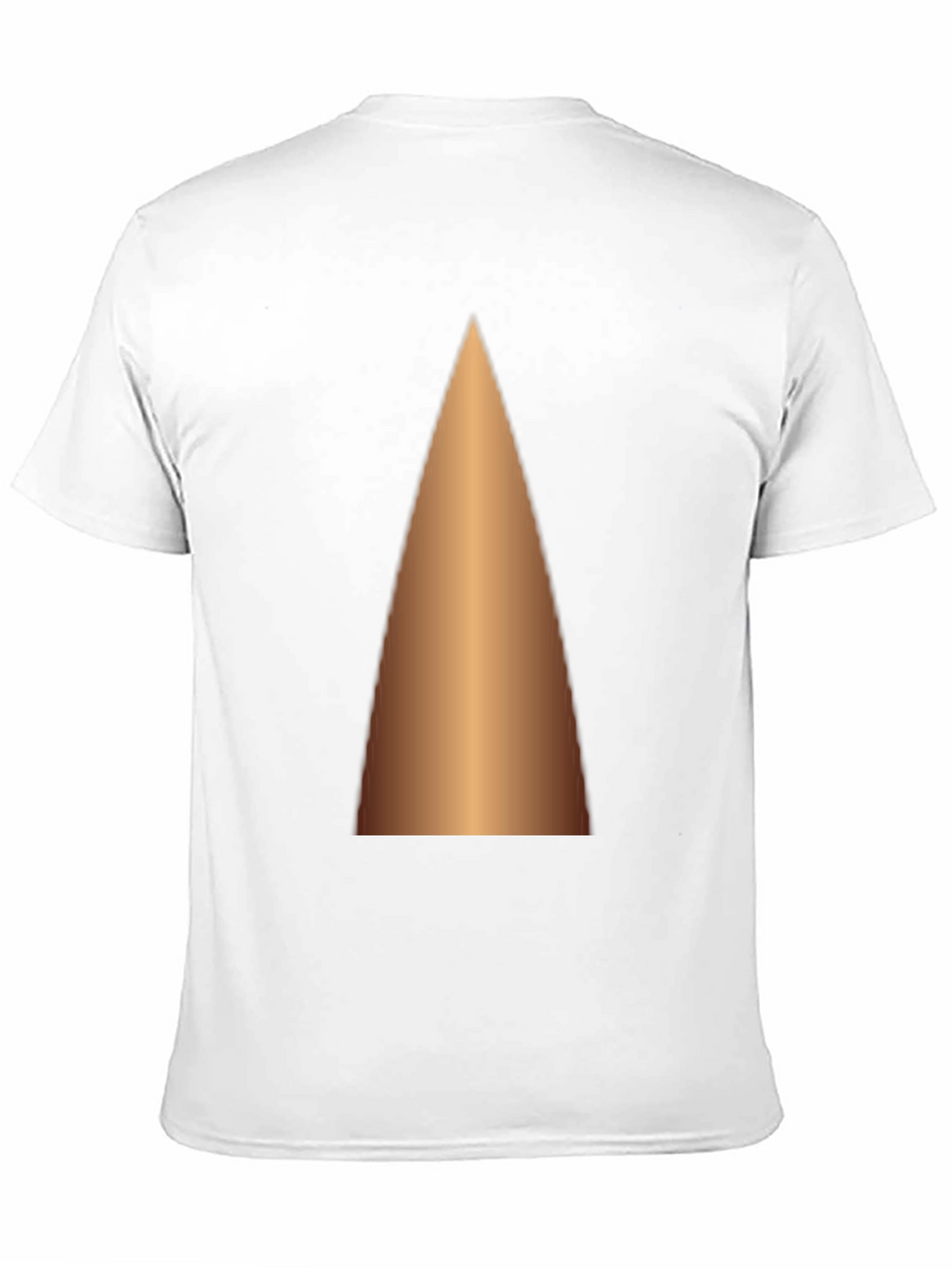 Gradient Cone Graphic Tee - Modern Casual Style