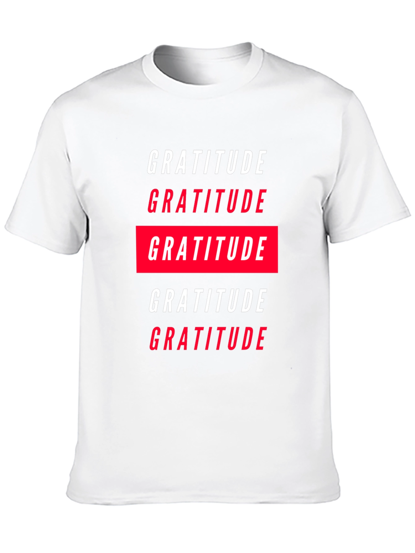 Gratitude Graphic Tee - Black
