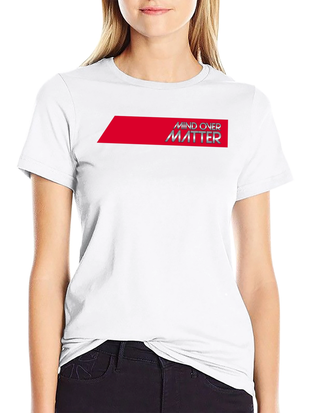 Mind Over Matter Graphic Tee - Premium Cotton Blend