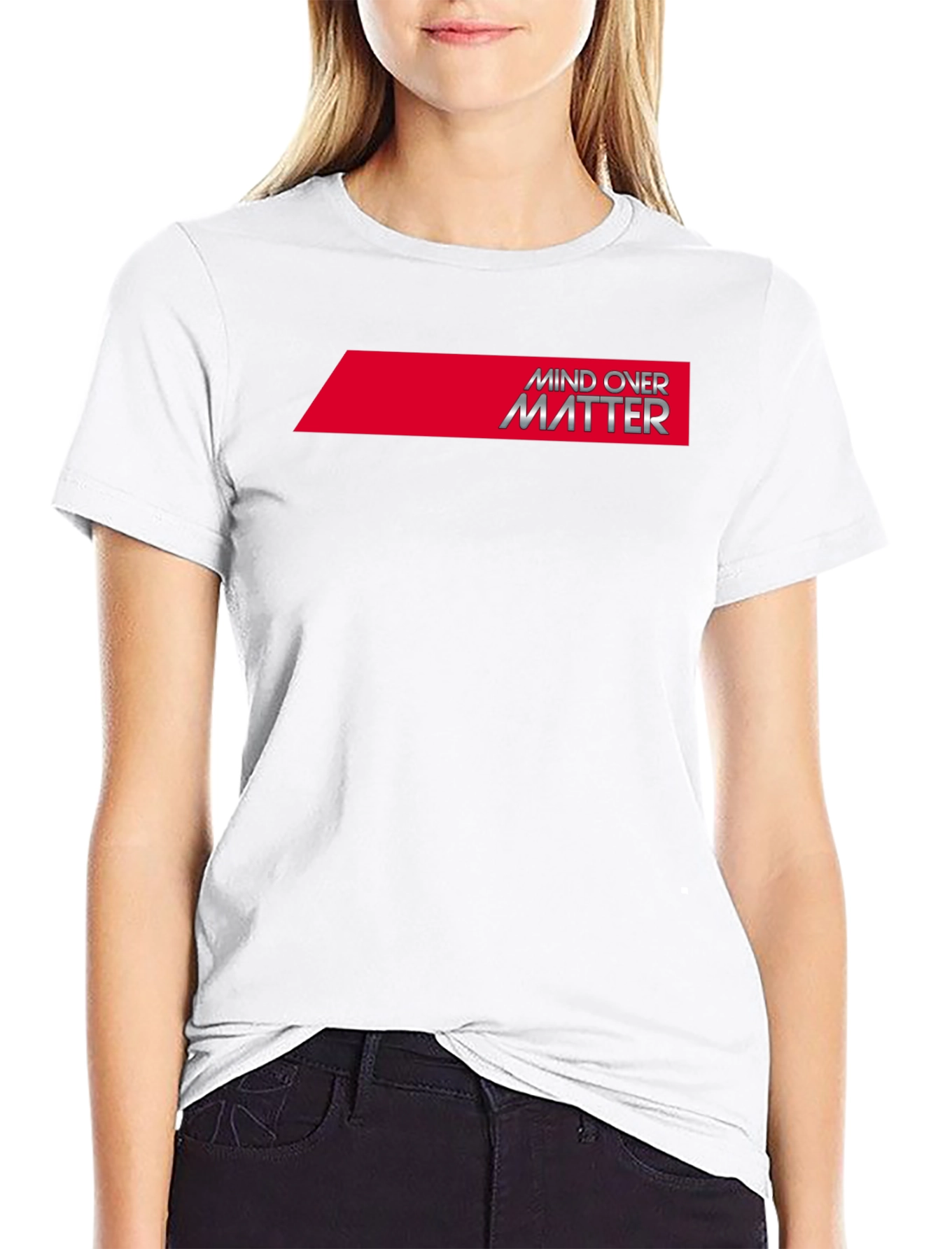 Mind Over Matter Graphic Tee - Premium Cotton Blend