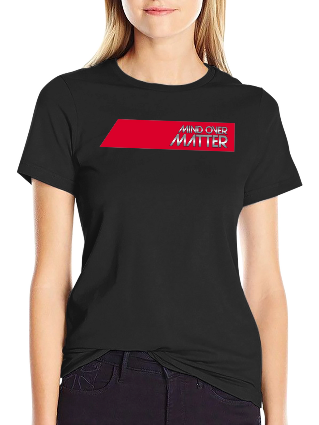 Mind Over Matter Graphic Tee - Premium Cotton Blend