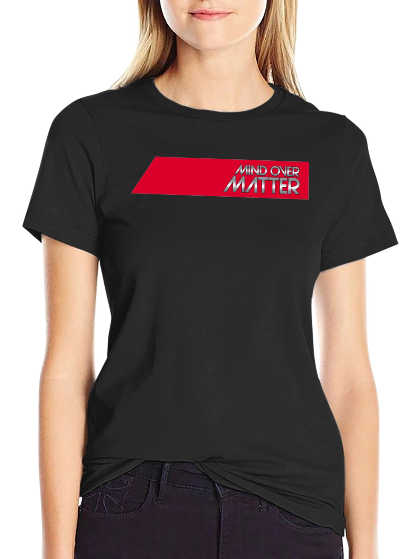 Mind Over Matter Graphic Tee - Premium Cotton Blend