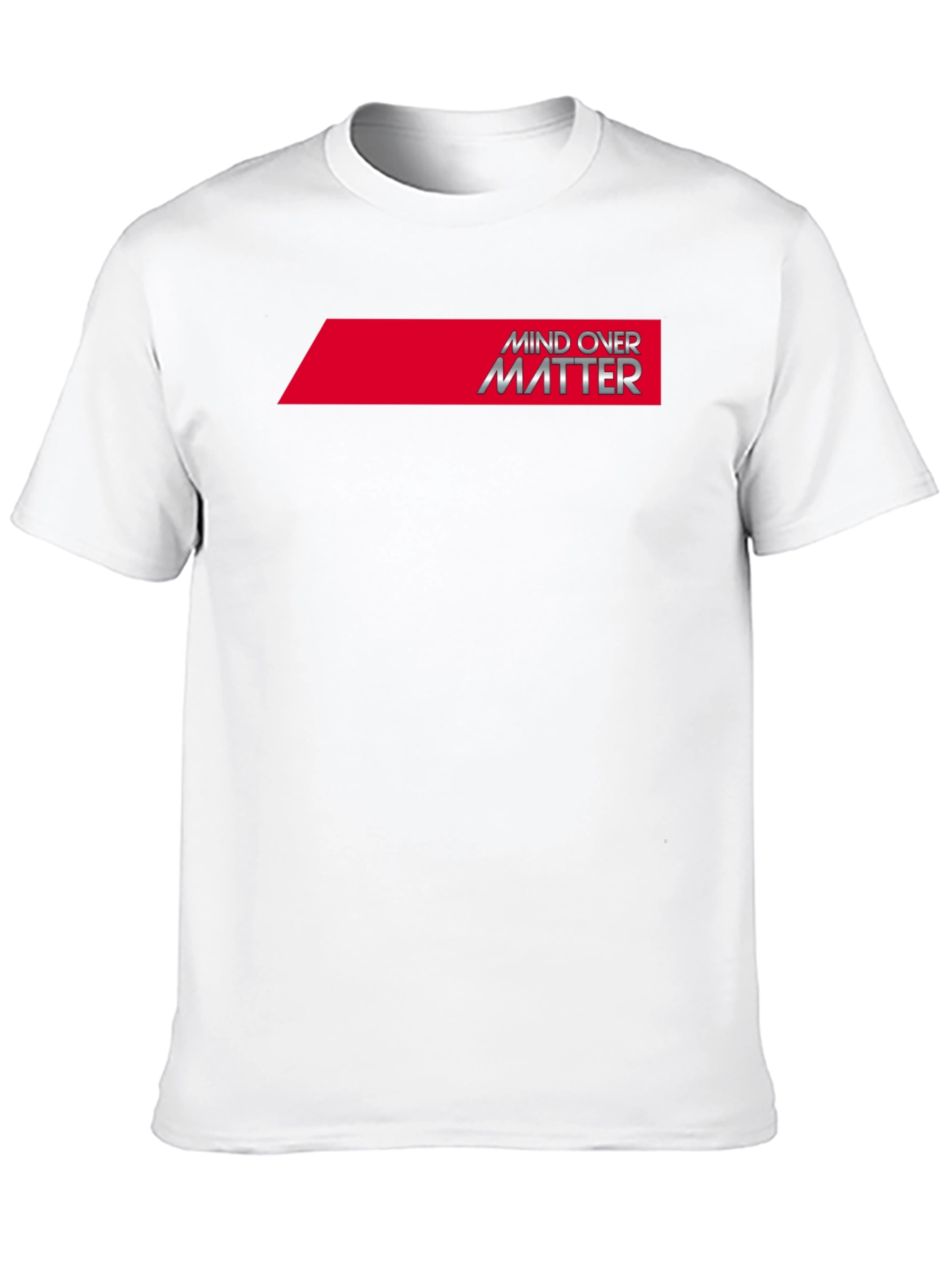 Mind Over Matter Graphic Tee - Premium Cotton Blend