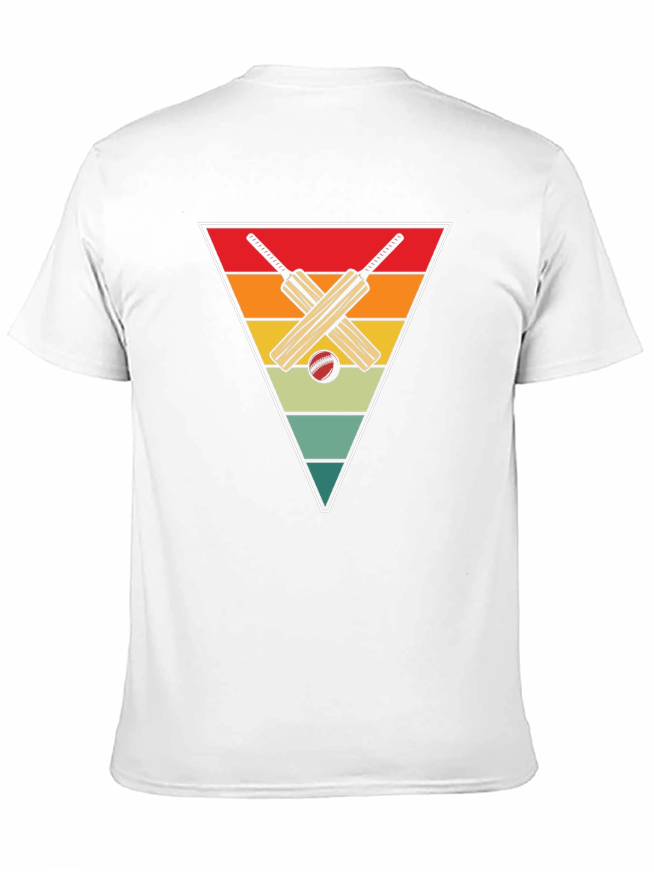 Retro Cricket Bats Graphic Tee