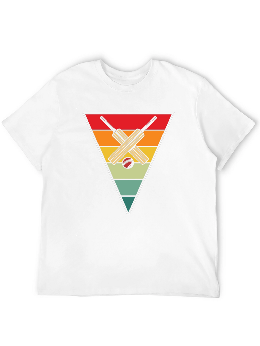 Retro Cricket Bats Graphic Tee