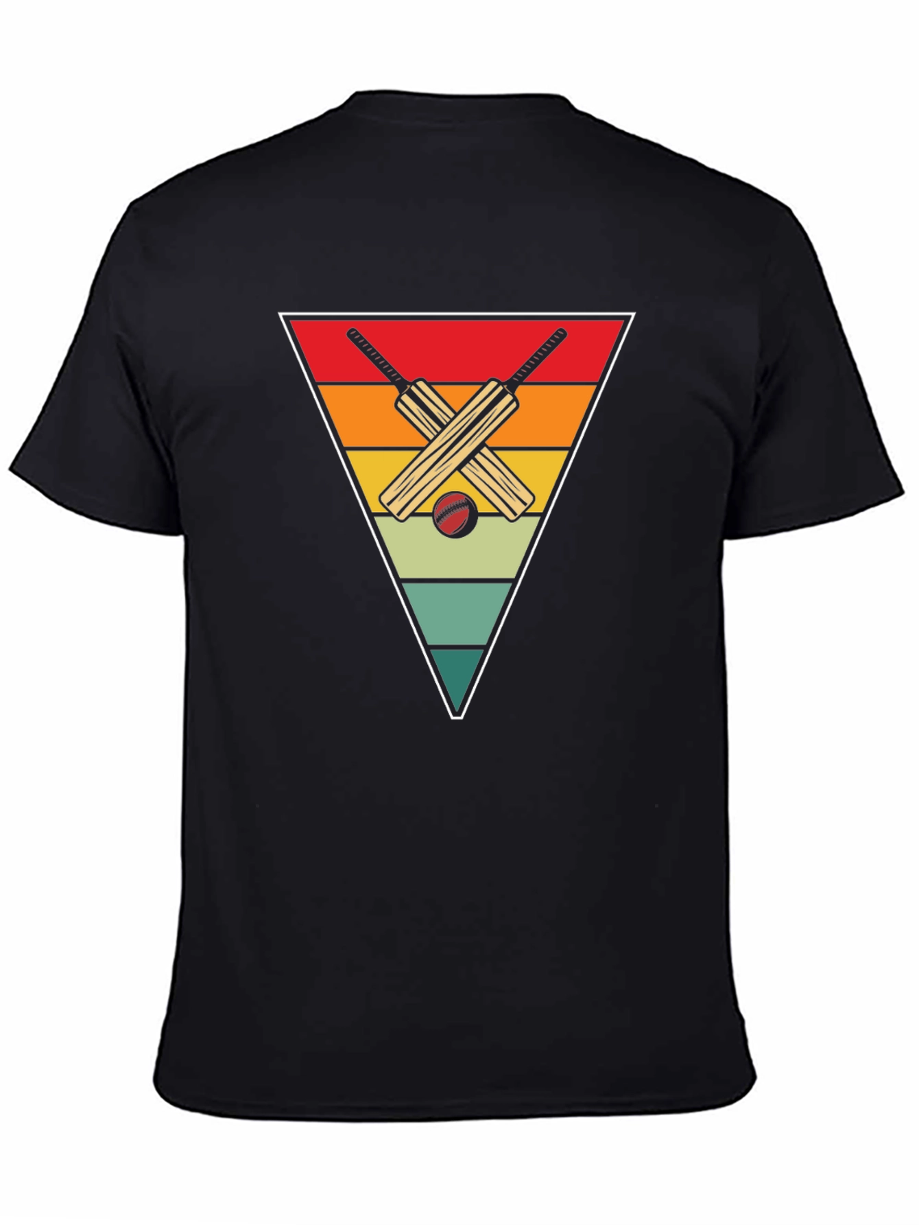 Retro Cricket Bats Graphic Tee