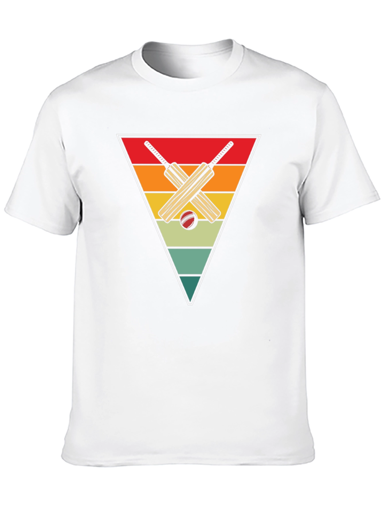 Retro Cricket Bats Graphic Tee