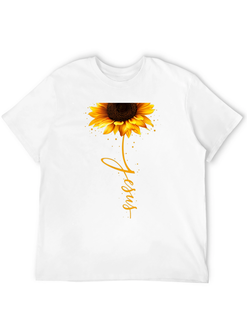 Sunflower Jesus Graphic Tee