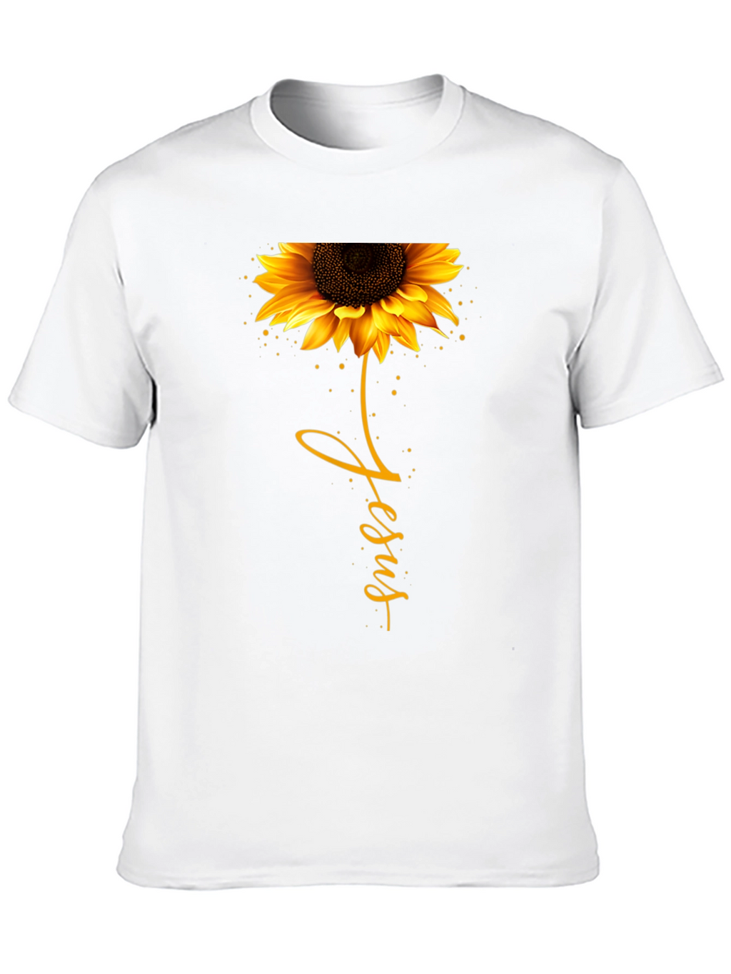 Sunflower Jesus Graphic Tee