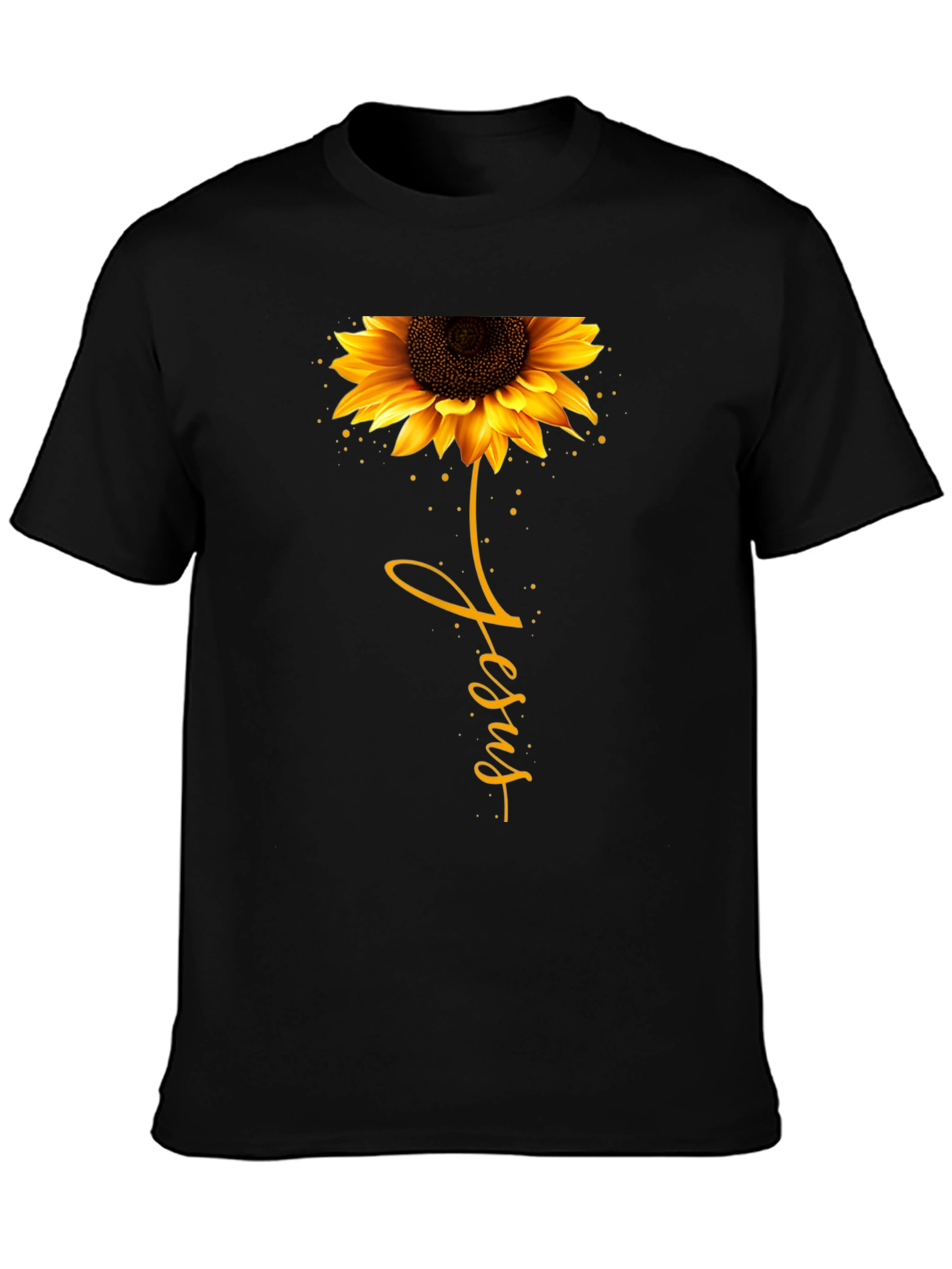 Sunflower Jesus Graphic Tee