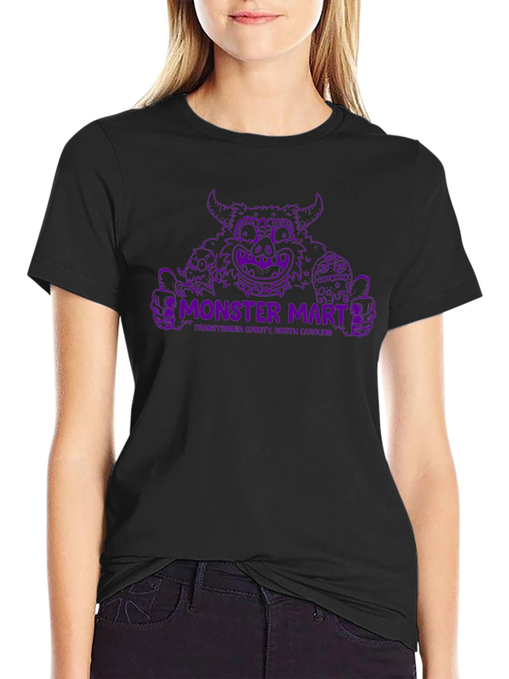 Monster Mart T-Shirt - Transylvania County NC