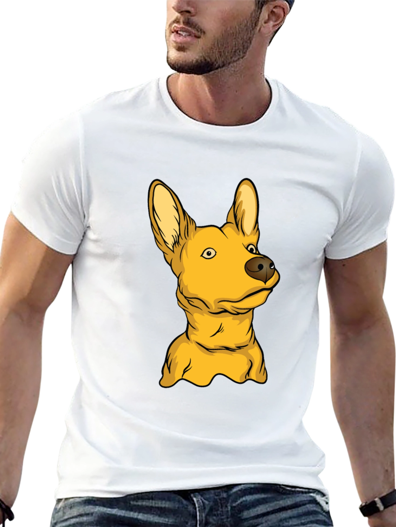 Dog Graphic Tee - Novelty Pet Lover T-Shirt