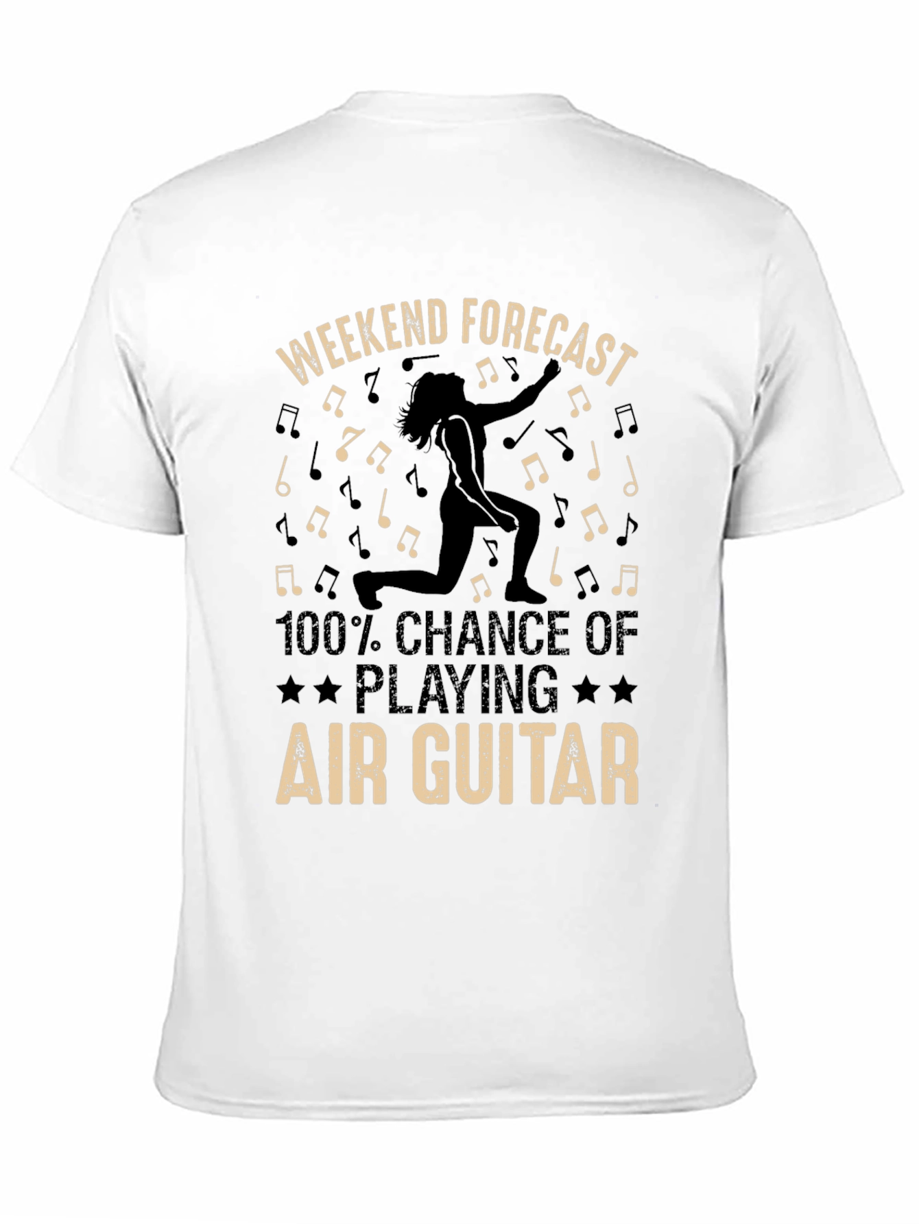 Air Guitar Weekend Forecast T-Shirt
