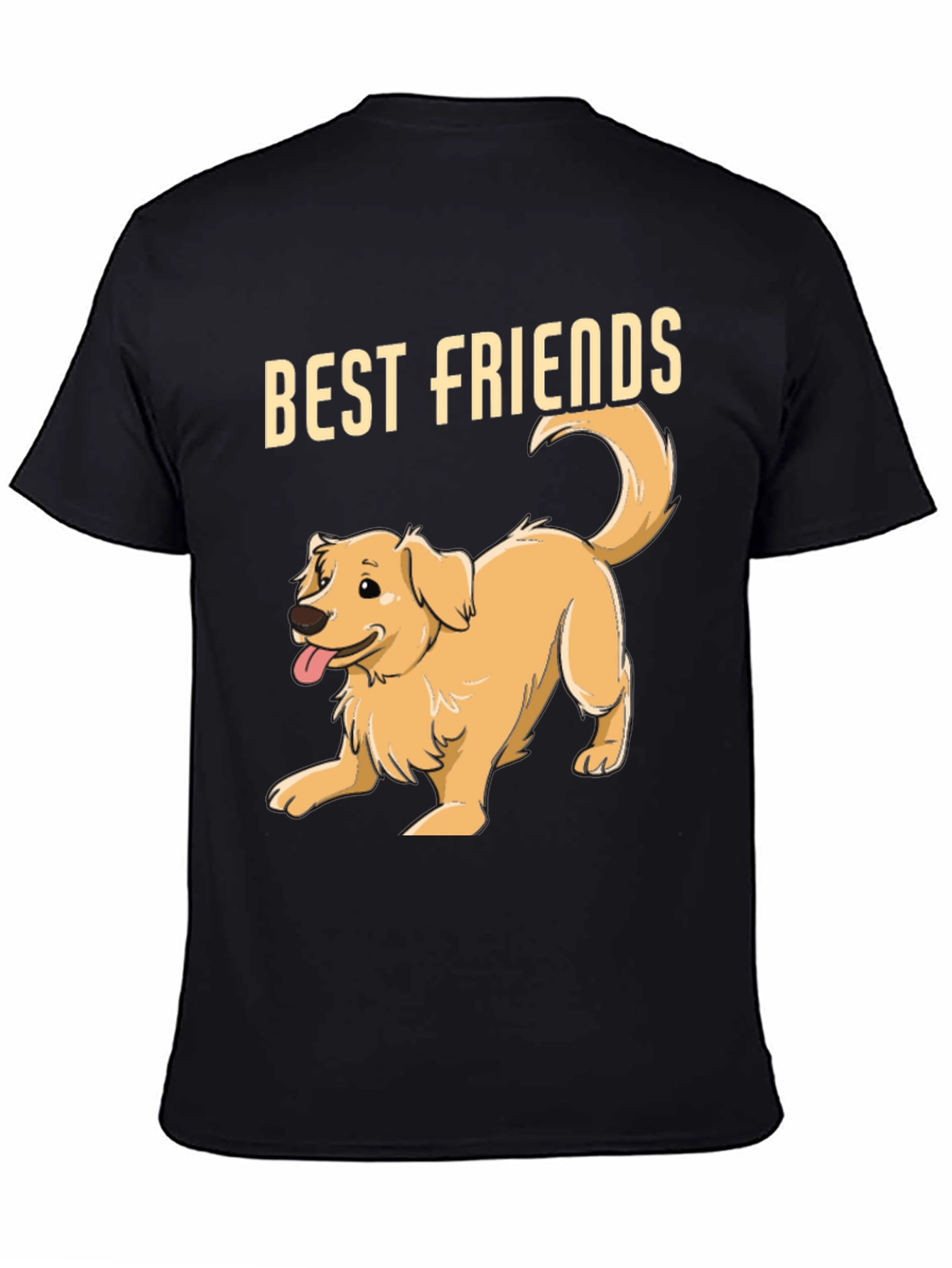 Best Friends Golden Retriever Dog T-Shirt