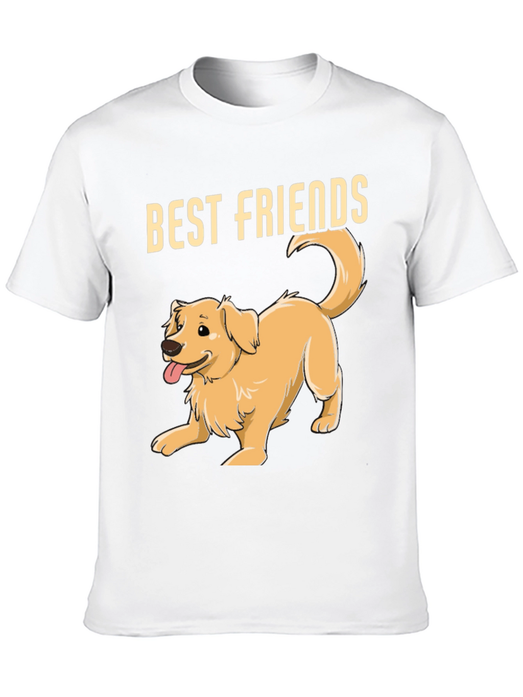 Best Friends Golden Retriever Dog T-Shirt