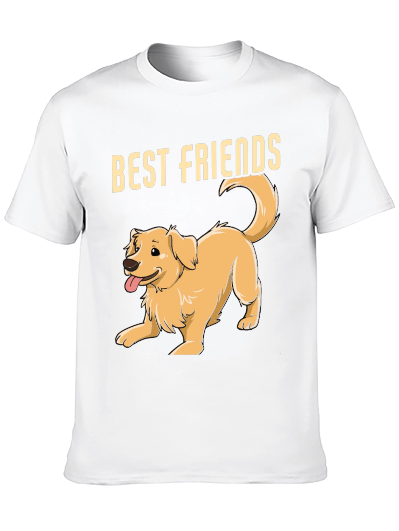 Best Friends Golden Retriever Dog T-Shirt