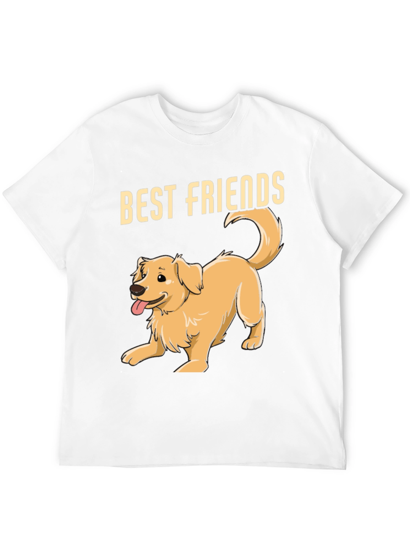 Best Friends Golden Retriever Dog T-Shirt