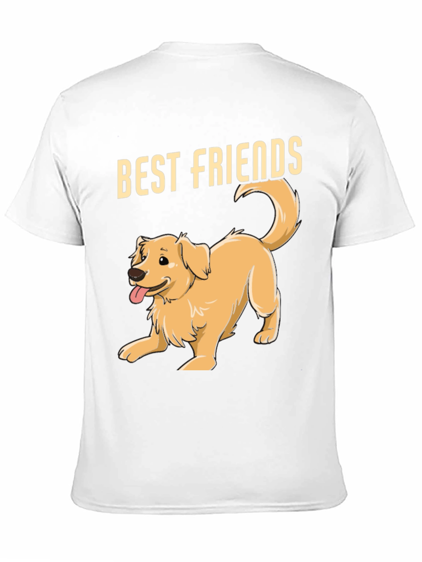 Best Friends Golden Retriever Dog T-Shirt