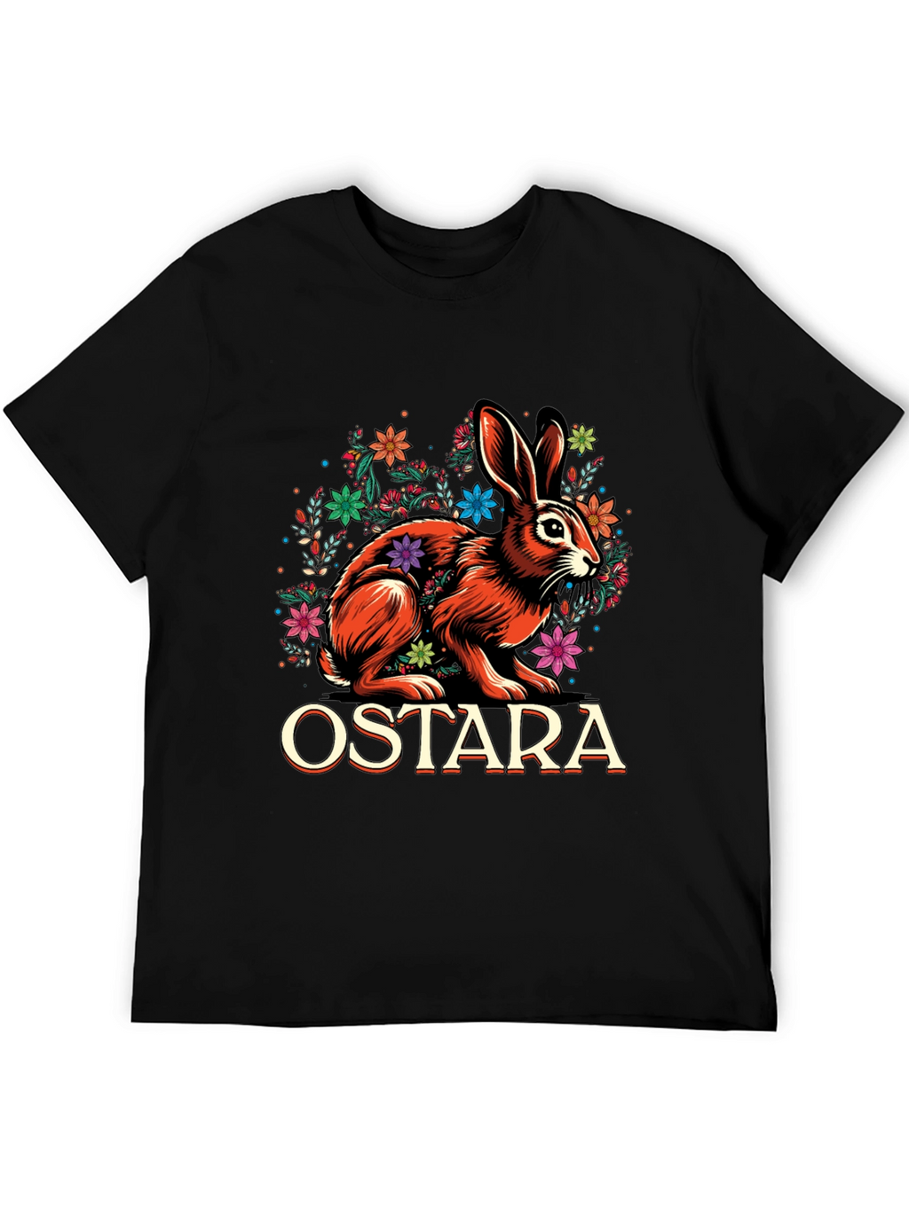 Ostara Hare T-Shirt - Spring Equinox Pagan Apparel