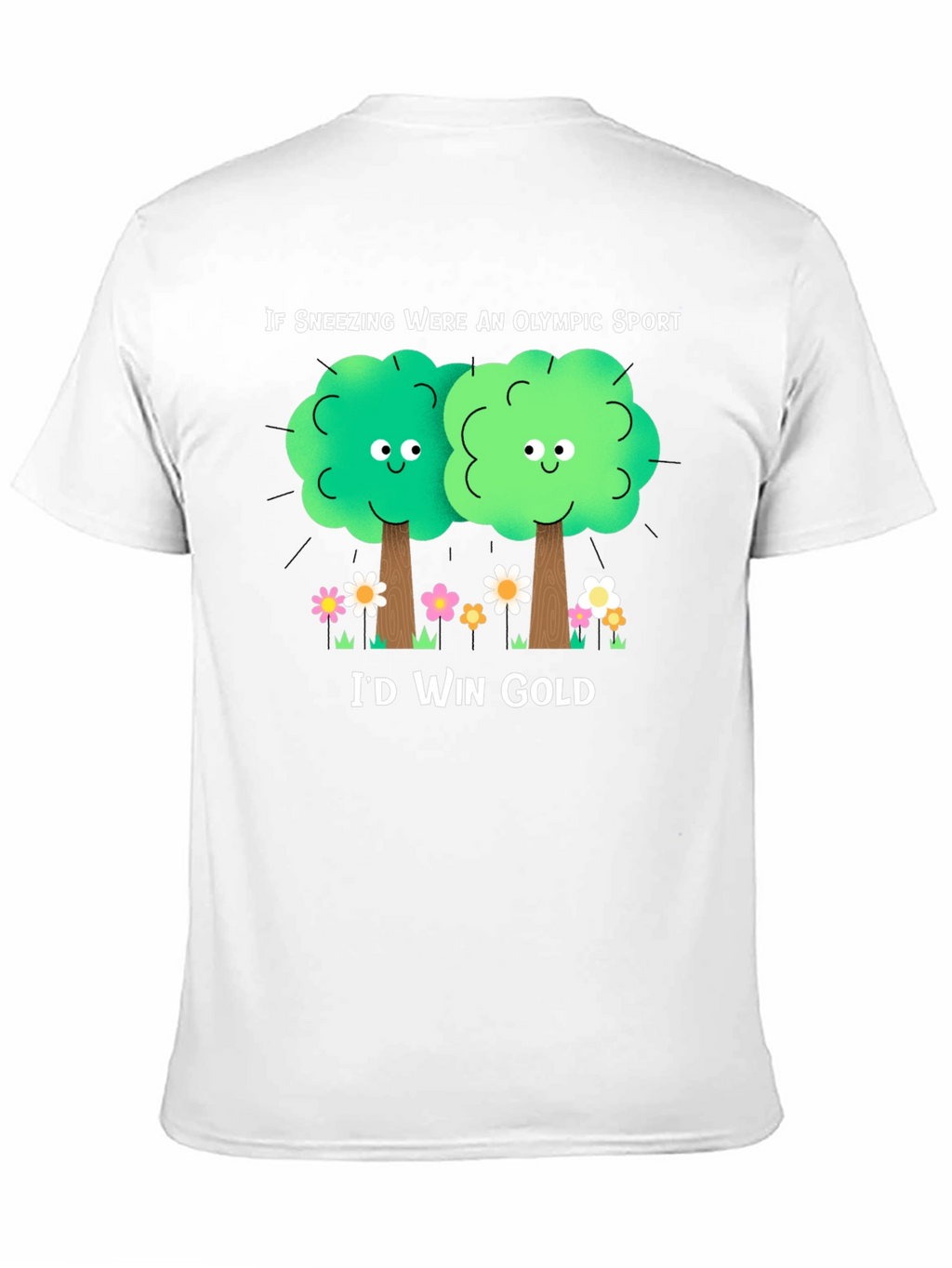 Funny Allergy Season T-Shirt: If Sneezing Olympic Sport