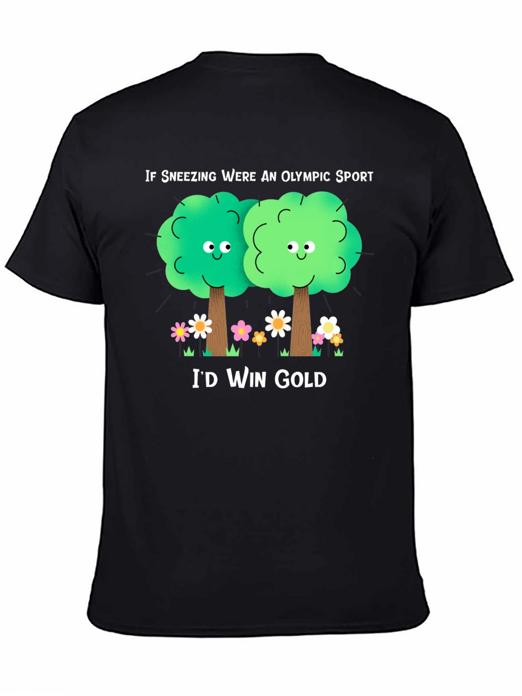 Funny Allergy Season T-Shirt: If Sneezing Olympic Sport