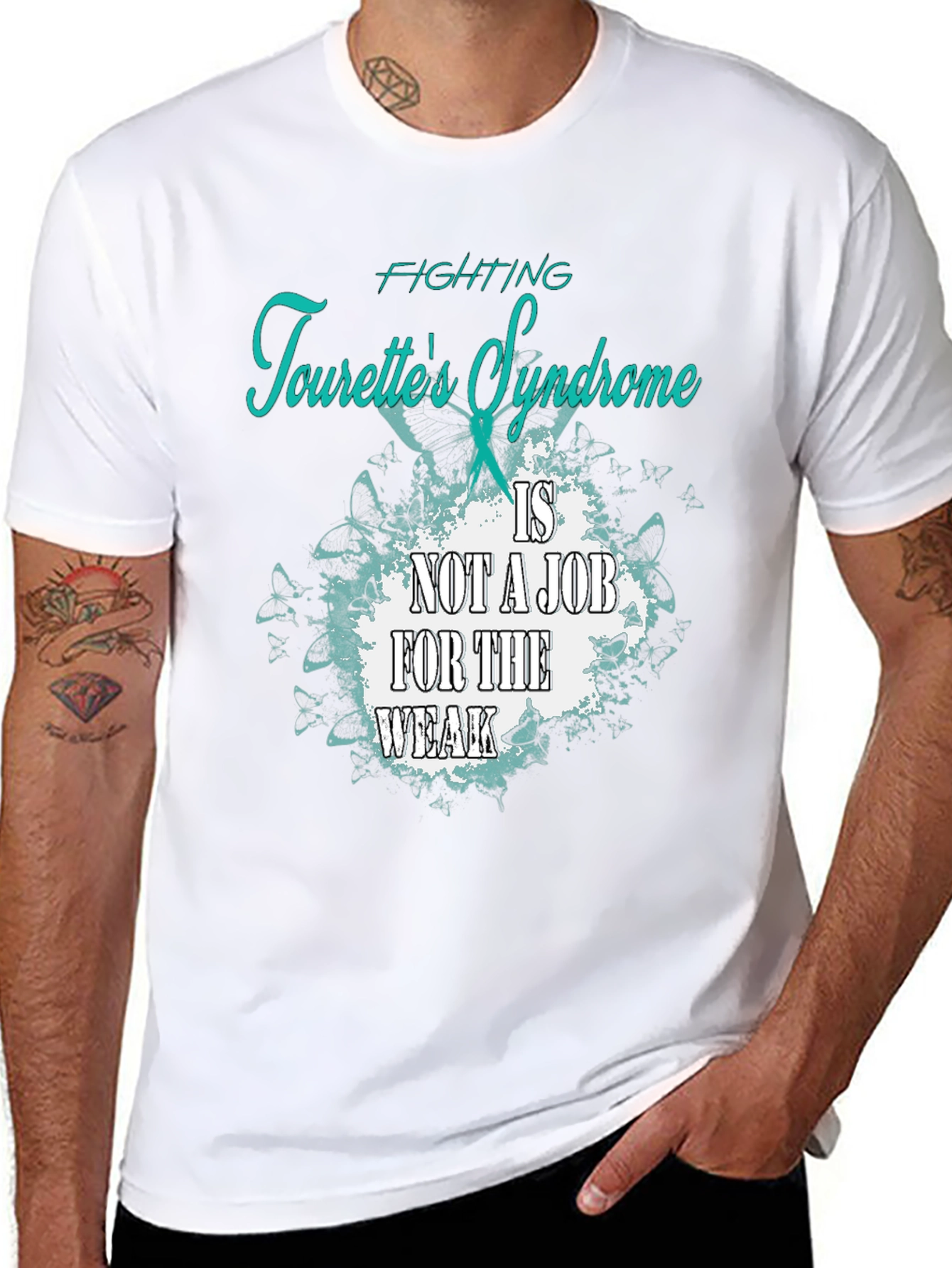 Fighting Tourettes Syndrome Awareness T-Shirt