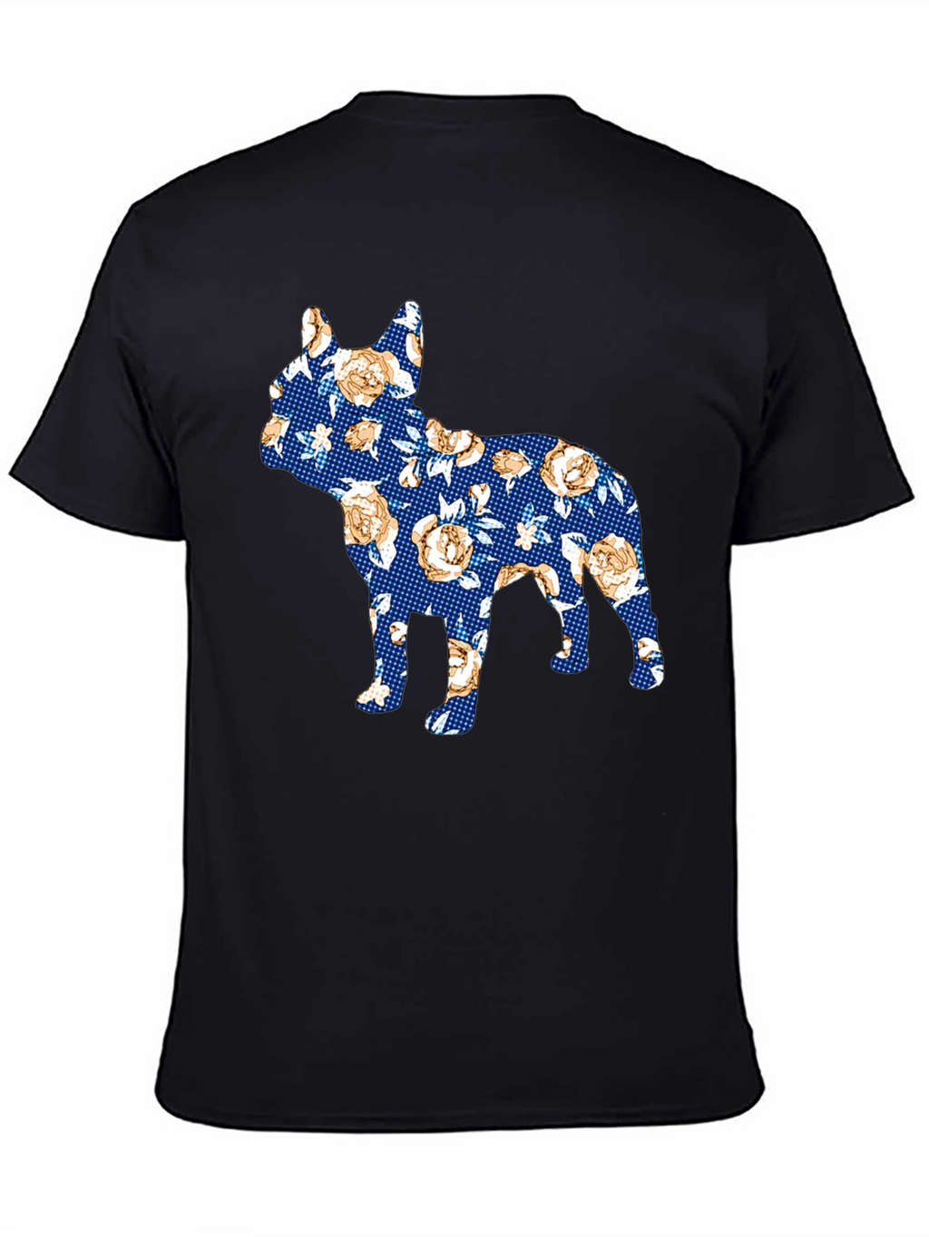 Floral Dog Print T-Shirt
