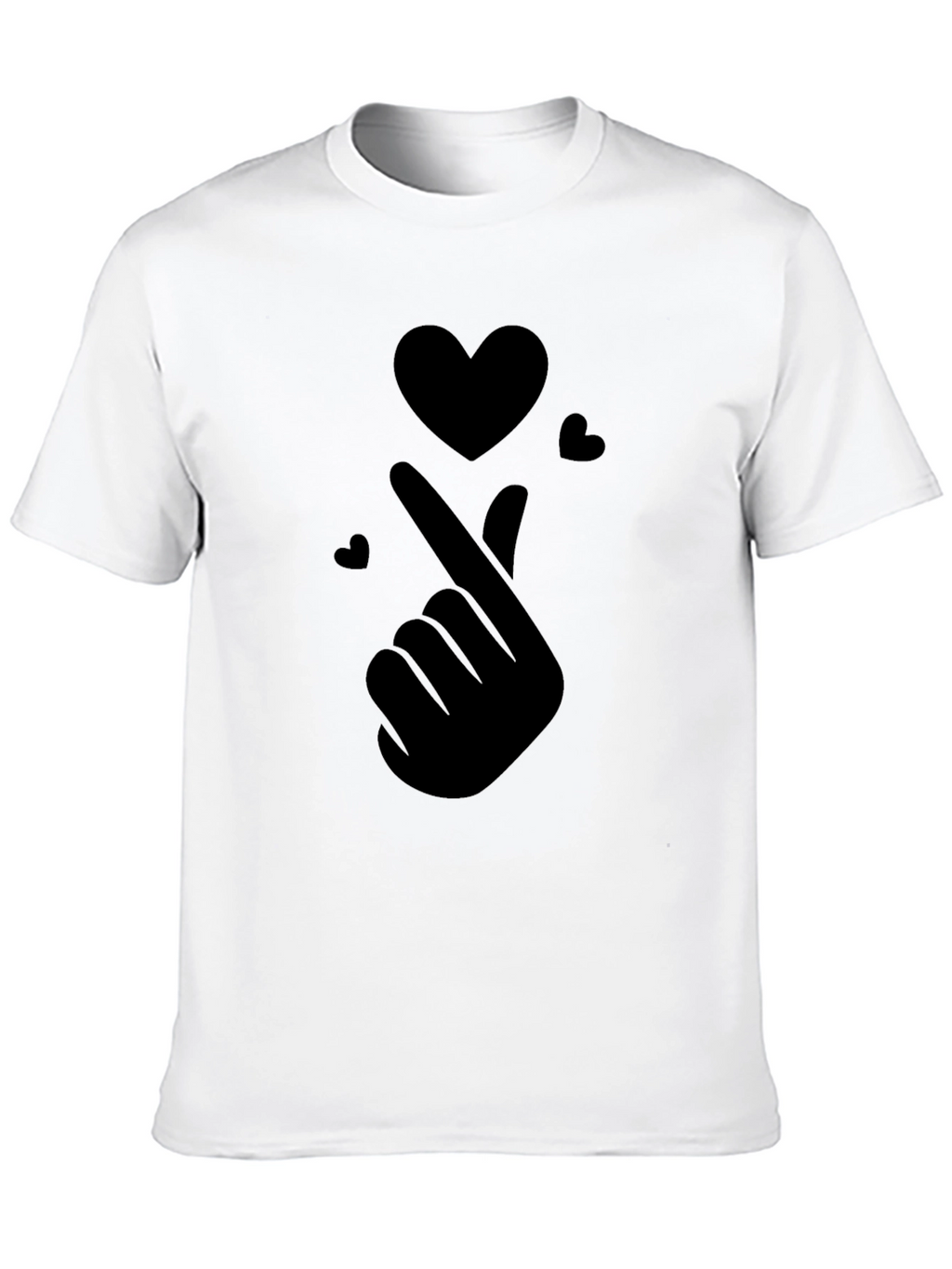 Finger Heart T-Shirt - Express Your Love!