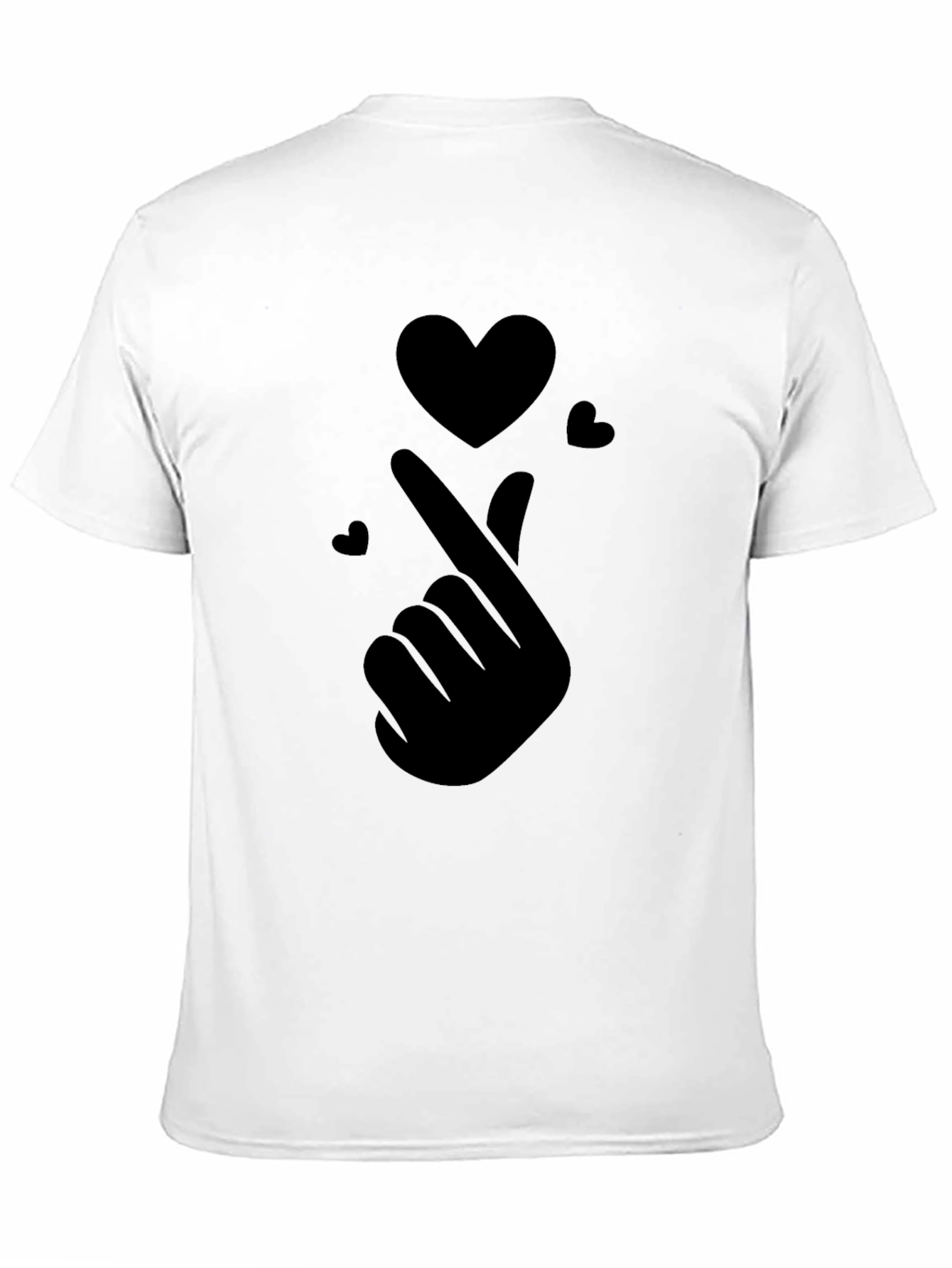 Finger Heart T-Shirt - Express Your Love!