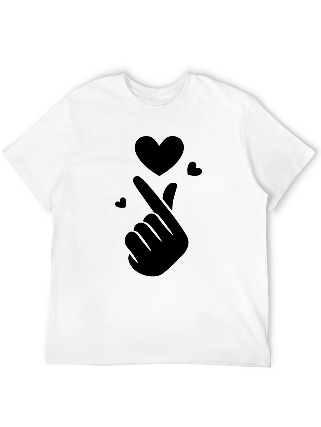 Finger Heart T-Shirt - Express Your Love!
