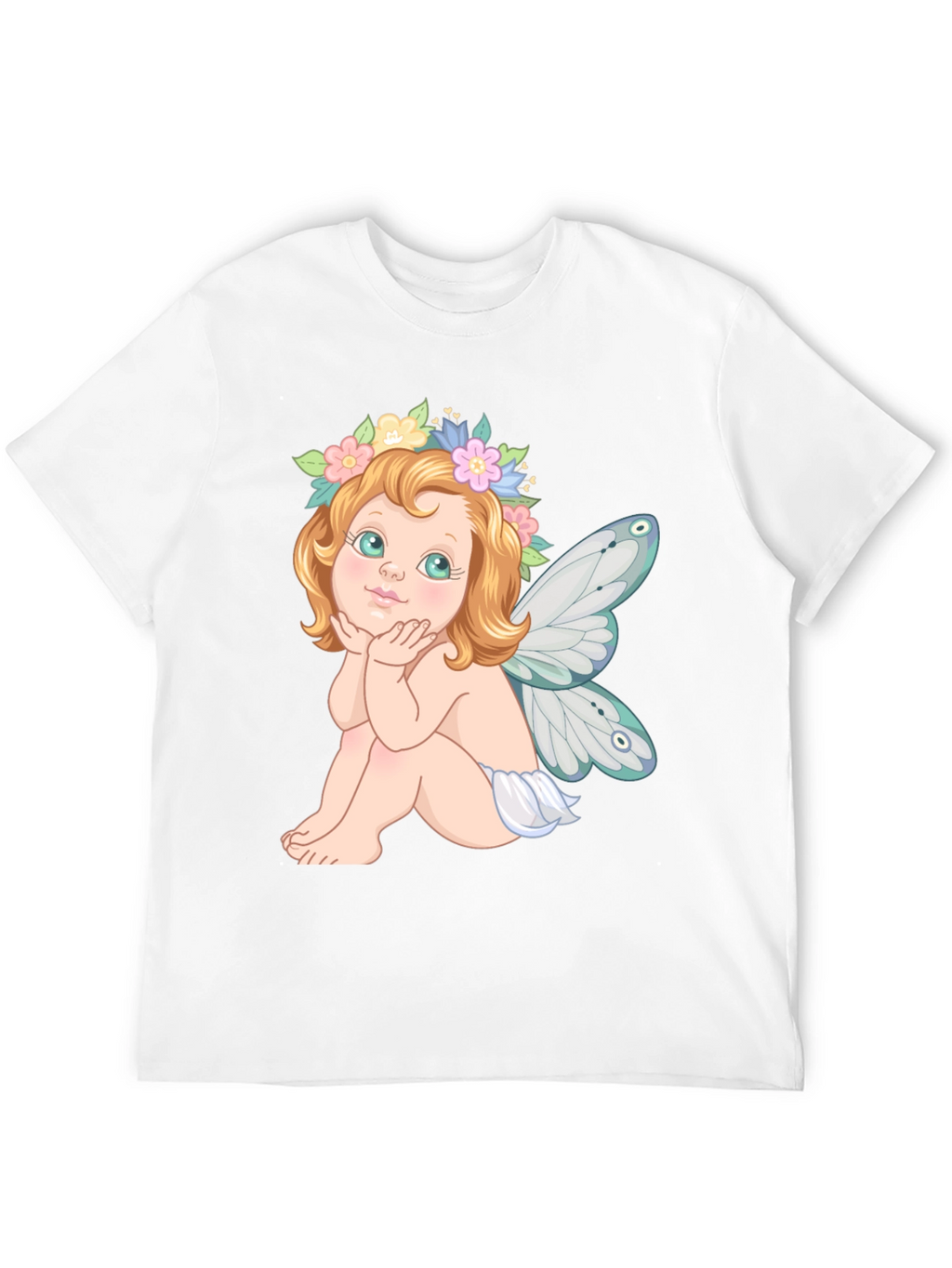 Fairy Graphic Black T-Shirt