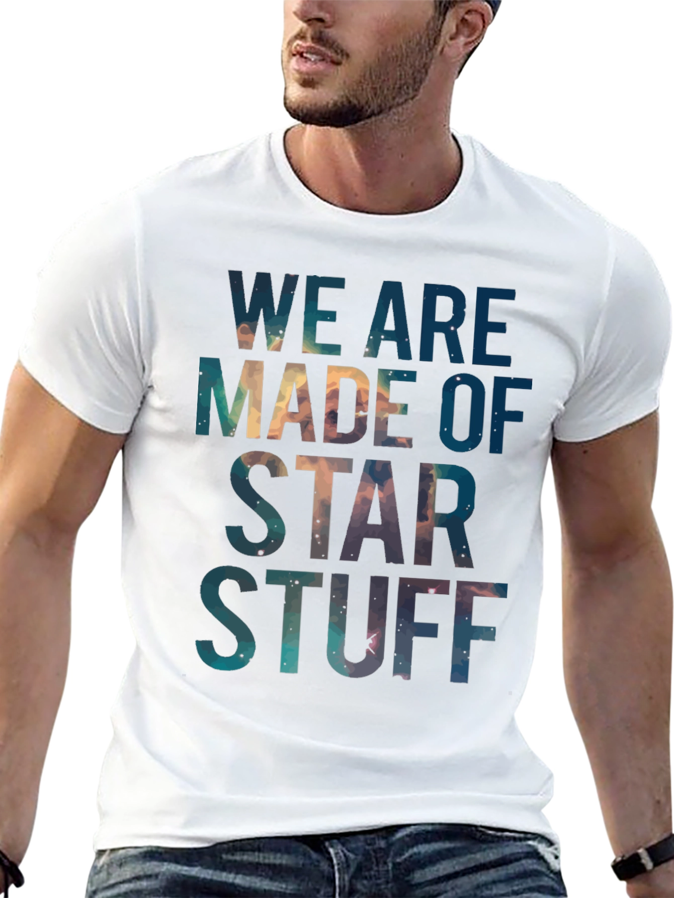 Star Stuff Graphic Tee - Cosmic Comfort