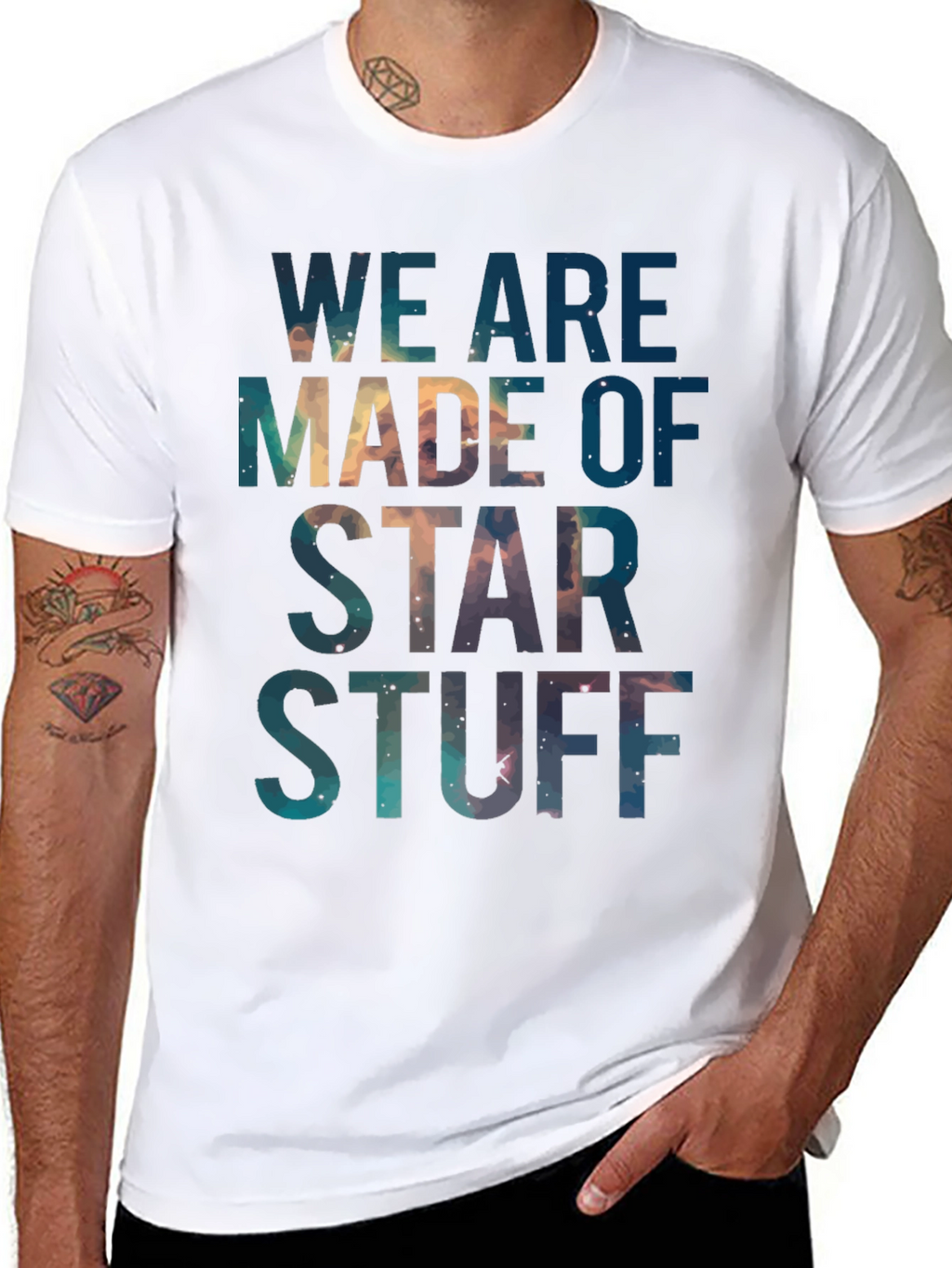 Star Stuff Graphic Tee - Cosmic Comfort