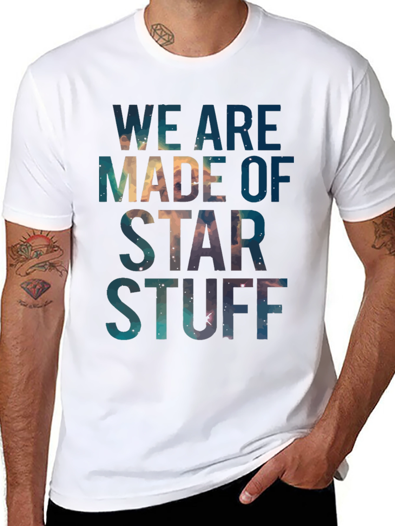 Star Stuff Graphic Tee - Cosmic Comfort