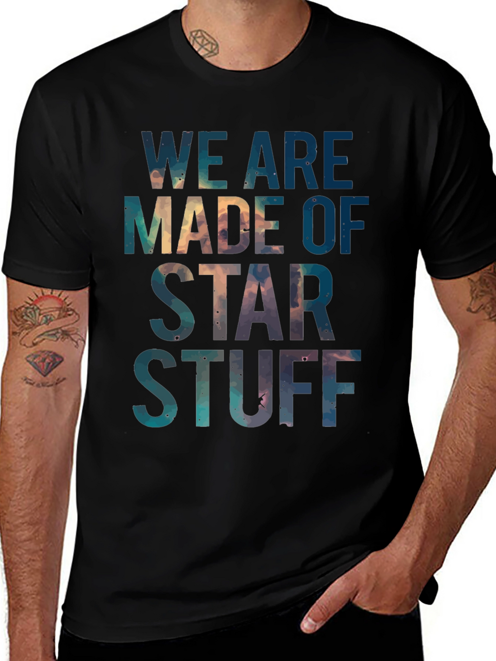 Star Stuff Graphic Tee - Cosmic Comfort