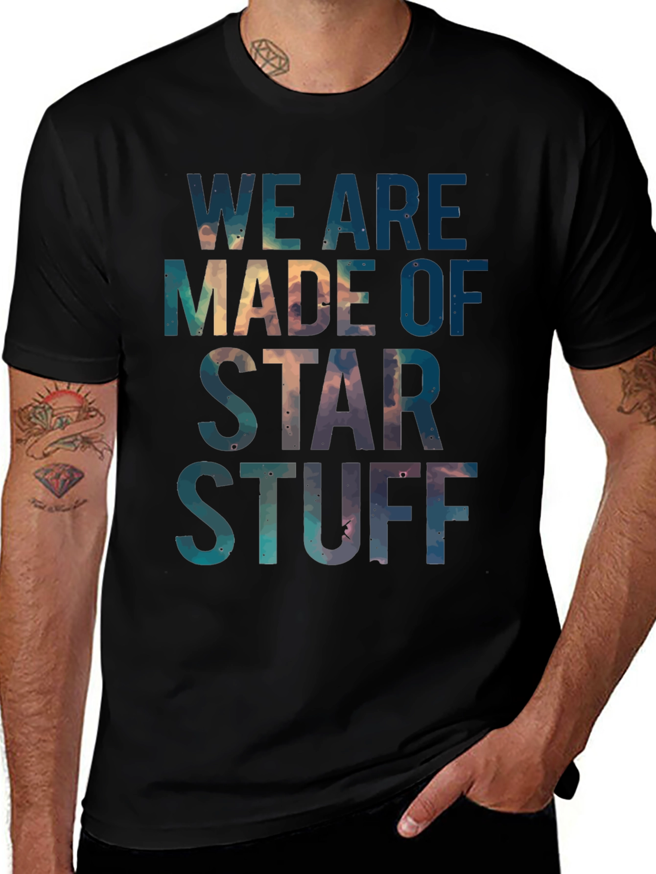 Star Stuff Graphic Tee - Cosmic Comfort
