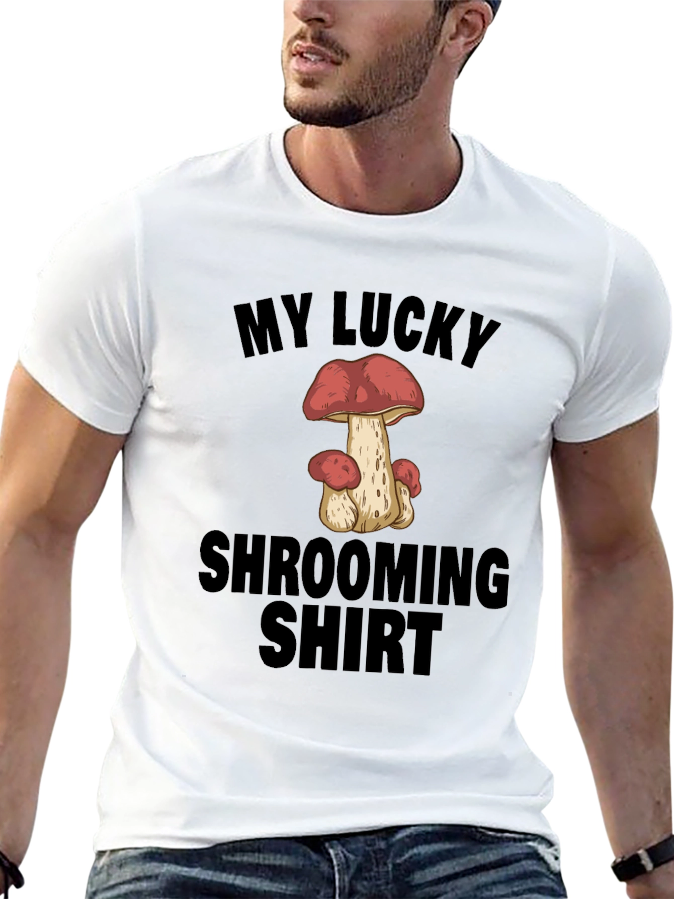 My Lucky Shrooming Shirt - Mushroom Graphic Tee