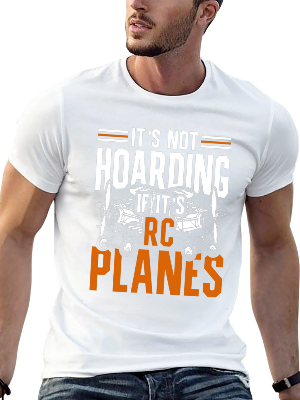 RC Planes T-Shirt - Its Not Hoarding Graphic Tee